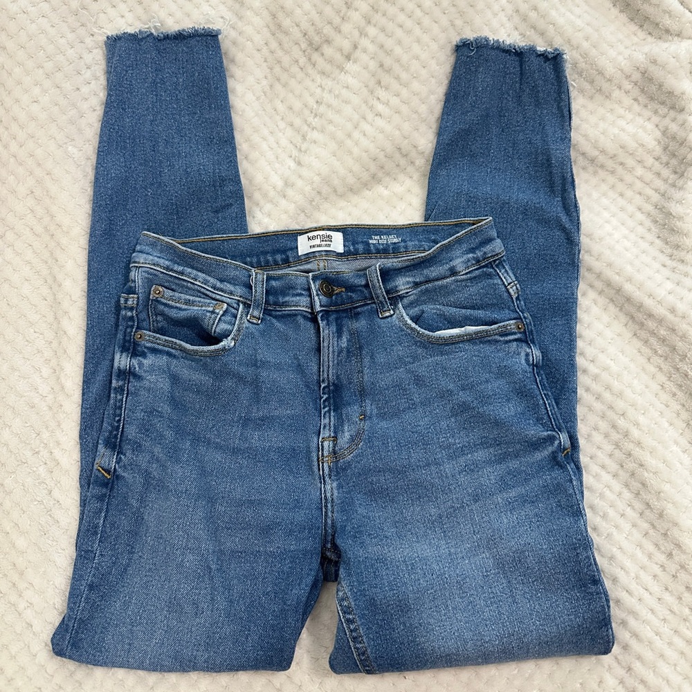 kensie jeans The Kelsey Hight Rise Skinny 4
